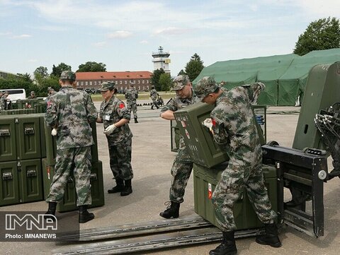 ارسال کمک‌های ضد کرونایی ارتش چین به دیگر کشورها 