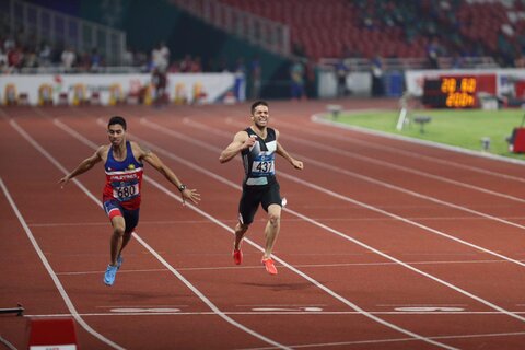 رکورددار دو ۱۰۰ متر ایران تمرین حرفه‌ای نمی‌کند

