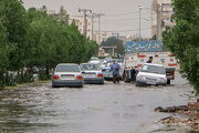 درگیری کلان‌شهر اصفهان با سامانه بارشی/احتمال شکل‌گیری سیلاب‌های مخرب