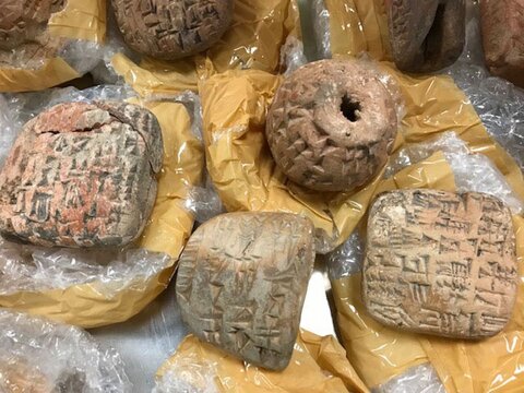 توقیف دو محموله از آثار باستانی جعلی عراقی