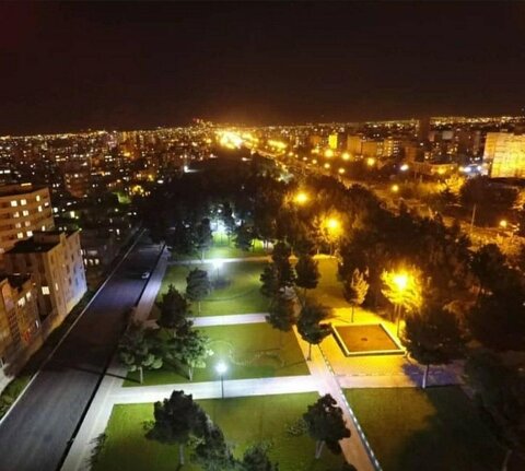 افتتاح پارک دو هکتاری کاج در کرمانشاه