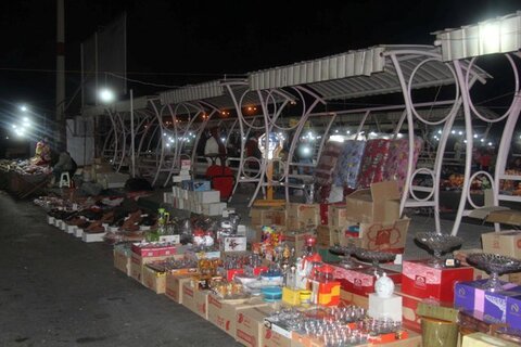 آغاز فعالیت شب بازار شهر یزد با مجوز ستاد مقابله با کرونا