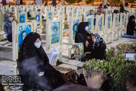 مراسم شب قدر گلستان شهدا