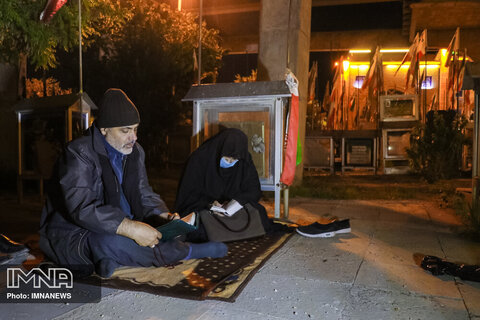 مراسم احیای شب نوزدهم ماه رمضان در تبریز