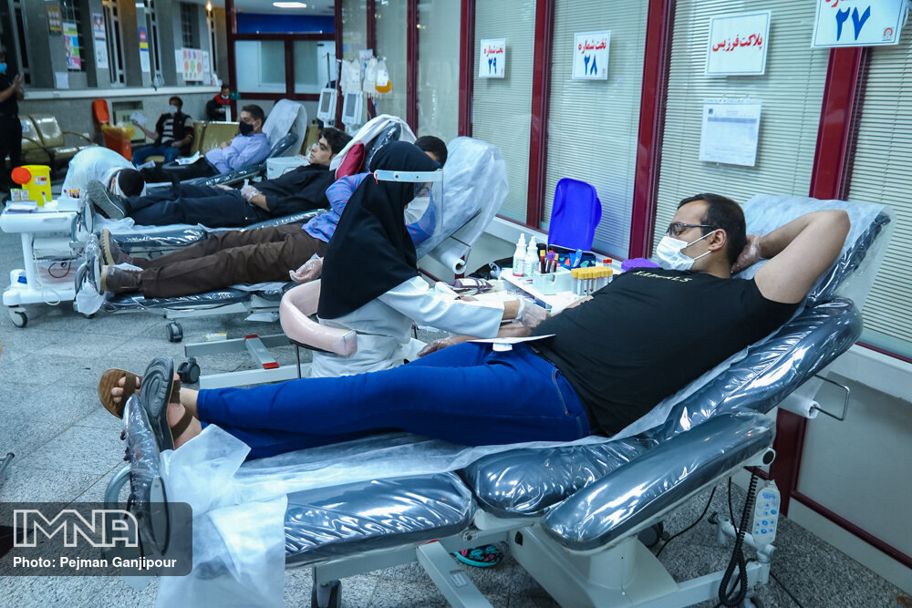 ۱۹ هزار اصفهانی در نذر خون شرکت کردند/کاهش ۱۵ درصدی اهدا کنندگان خون
