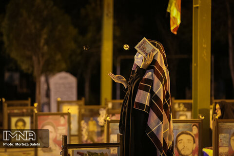مراسم احیای شب بیست و سوم ماه رمضان در مبارکه