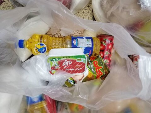 توزیع ۱۰۰ بسته معیشتی در شهر برف‌انبار