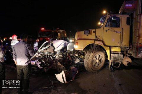 مرگ ۹۱ نفر در تصادفات شهر قزوین در مدت ۵ سال