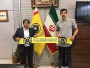 علی اصغر مجرد طلایی پوش شد