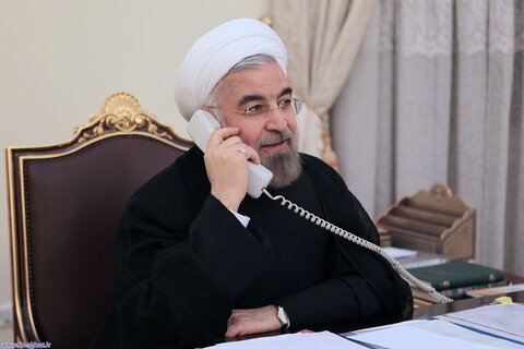 معزی: روحانی با آنگلا مرکل درباره برجام گفت وگو کرد