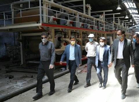 افزایش ۲۵ تنی ظرفیت تولید کارخانه بازیافت کاغذ در مشهد