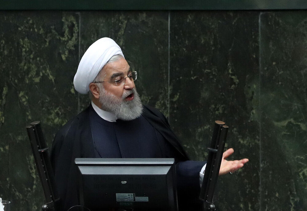 روحانی: مبنای همکاری دولت و مجلس، قانون اساسی است/ دوره ما دوره ایستادگی و بردباری است
