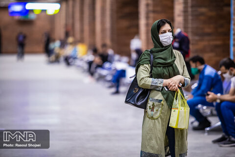  Isfahan's urban subway ramped up services maintaining social distancing