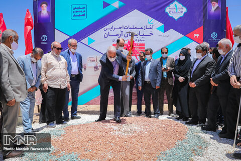 افتتاح پروژه های منطقه 12 شهرداری اصفهان