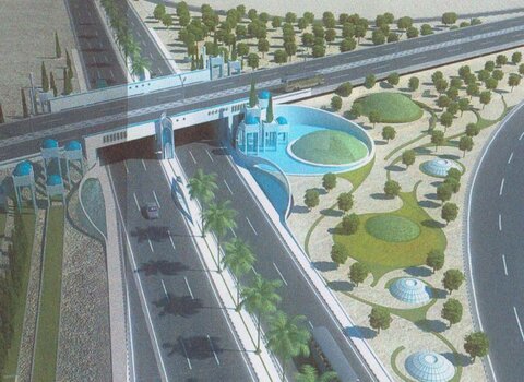 افتتاح زیرگذر پل "علی بن حمزه" شیراز تا یک ماه آینده