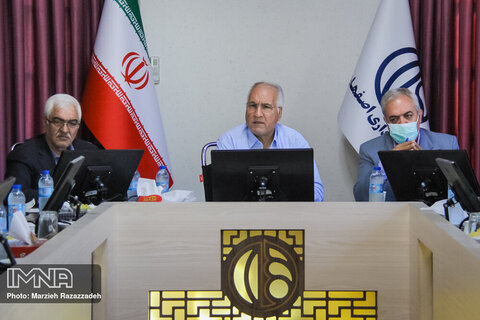 جلسه بررسی پروژه های شاخص شهرداری اصفهان