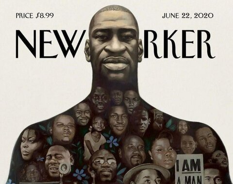 عکس روی جلد مجله نیویورکر به یاد جورج فلوید و یاران + عکس