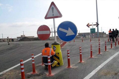 اصلاح هندسی و نوسازی تابلوها در راس اعتبارات ترافیکی منطقه ۴ اصفهان