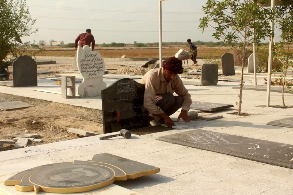 دفن بیش از هزار نفر در آرامستان بندرعباس