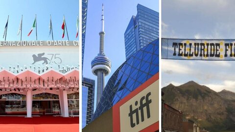 جشنواره‌های سینمایی ونیز، تورنتو و نیویورک هم قسم شدند