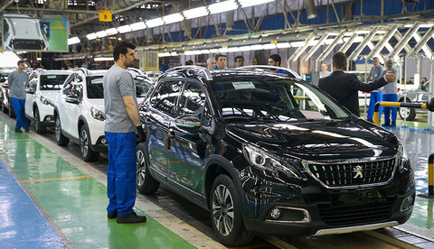 افزایش ۵۴ درصدی تولید خودرو در کشور