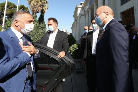 دیدار نخست وزیر عراق با قالیباف