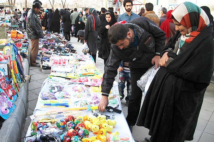 ساماندهی ۸۶۲ دست‌فروش و متکدی در شهر اصفهان