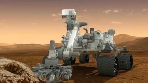 مهمانی روبات ها روی مریخ