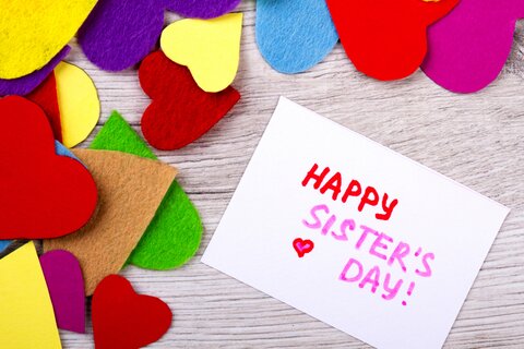 Happy sisters' day