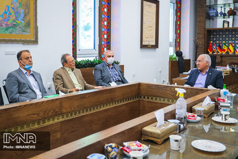 دیدار کانون کارشناسان رسمی دادگستری اصفهان با شهردار اصفهان
