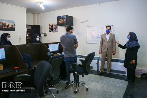 بازدید از خبرگزاری ایمنا در آستانه روز خبرنگار