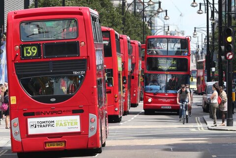 اقدام جالب اتوبوسرانی لندن برای دوران کرونا
