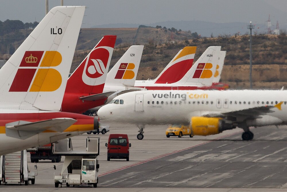 سقوط ۹۶ درصدی مسافران هوایی در اروپا