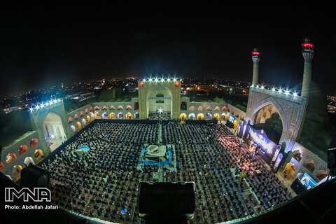 عزاداری محرم در مسجد جامع اصفهان