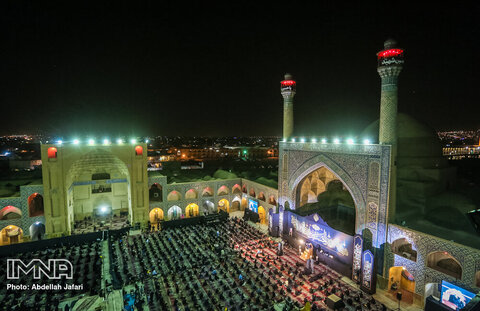 عزاداری محرم در مسجد جامع اصفهان