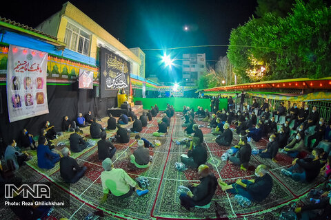 مراسم عزای حسینی در دبستان شهید حسن جعفریان