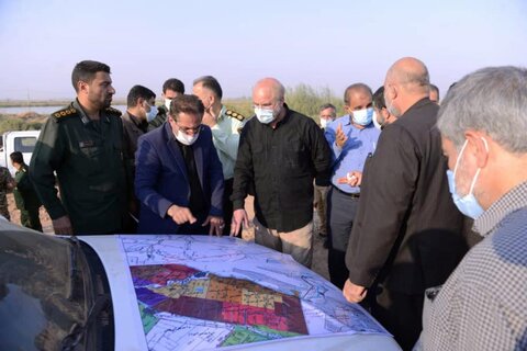 ۳۳ تصمیم نظارت میدانی رئیس مجلس در خوزستان