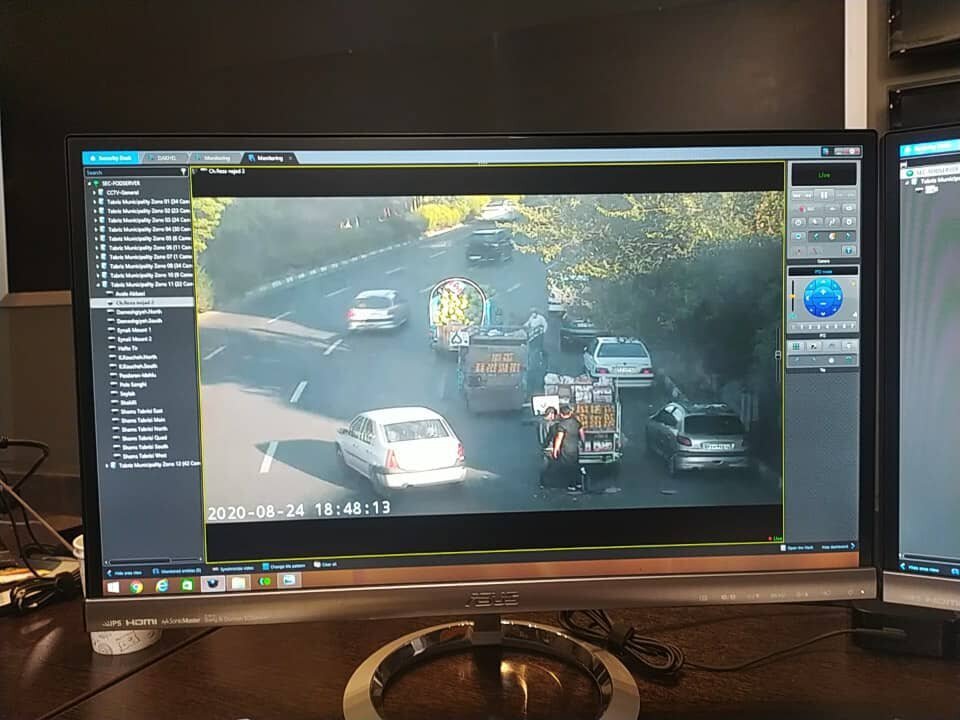 استفاده از دوربین‌های نظارت ترافیکی برای جلوگیری از سد معبر خودرویی