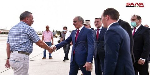 معاون نخست وزیر روسیه وارد دمشق شد