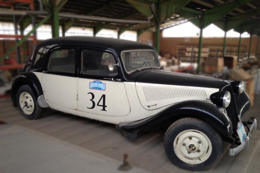 خودرو سالخورده سیتروئن به موزه خودروهای سلطنتی رسید