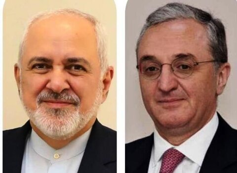 وزیران خارجه ایران و ارمنستان درباره تحولات دو کشور تلفنی گفت‌و گو کردند