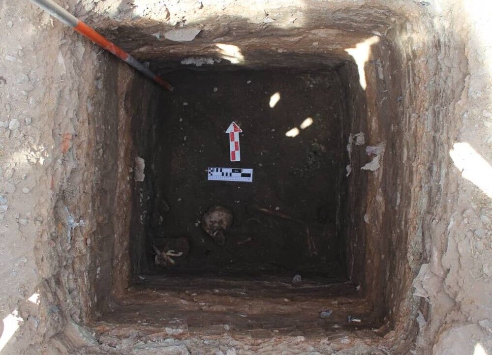 کشف یک اسلکت با تدفین اسلامی در آذربایجان غربی