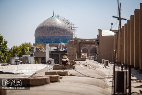 نازیبایی بازار قدیمی اصفهان