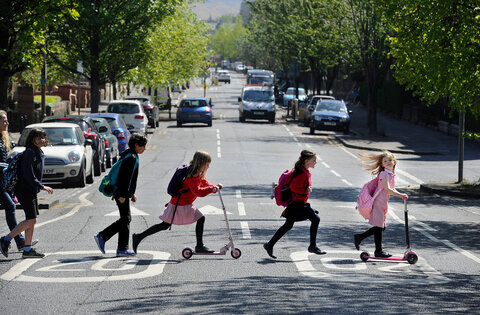  ایجاد خیابانی سبزتر و ایمن‌تر برای کودکان در شهر وست‌مینستر