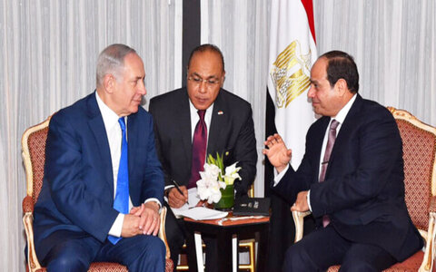 اولین سفیر اسراییل در قاهره استوارنامه‌اش را تقدیم سیسی کرد