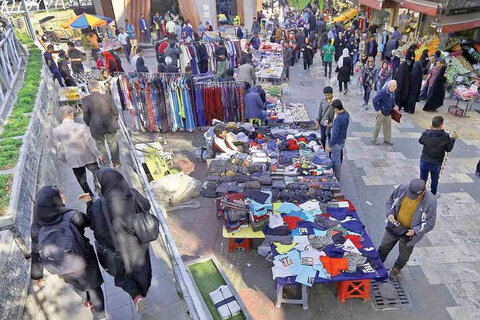 بهبود وضعیت کسبه بازار روز خاوران تهران