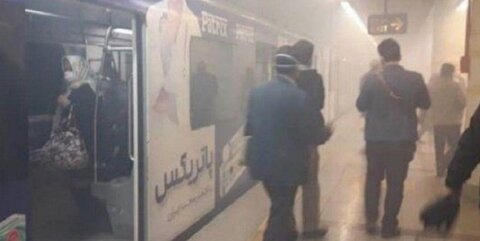 جزئیات حریق در ایستگاه مترو اکباتان در تهران