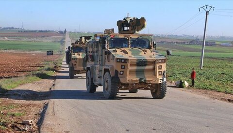 کاروان نظامی ترکیه وارد شمال سوریه شد