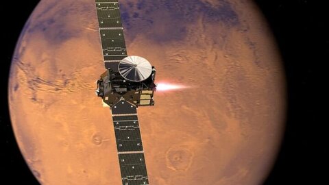اینترنت مریخ توسط ماهواره‌های استارلینک تامین می‌شود