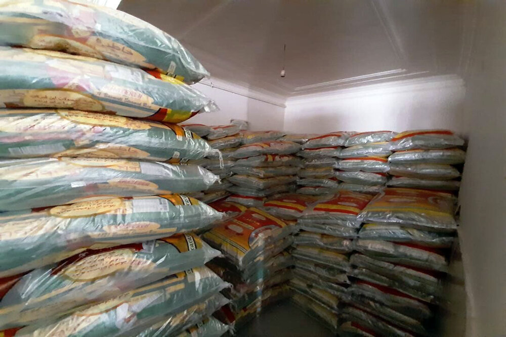 کشف انباری با ۷۴ تن برنج احتکار شده در اصفهان
